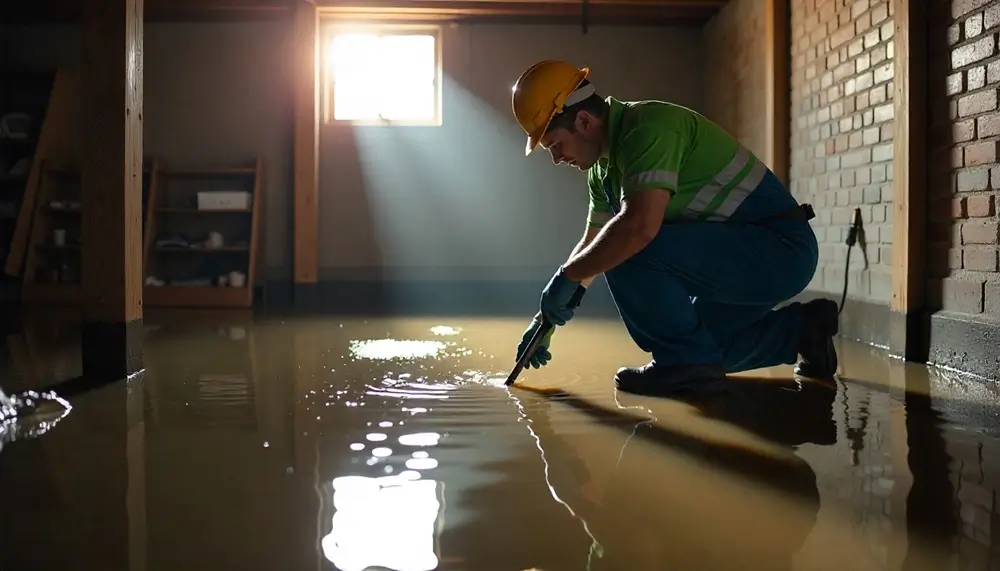 Professional water damage restoration services in Ranburne, AL